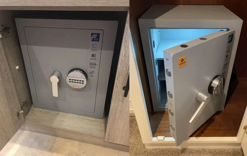 két sắt chống cháy mini là gì