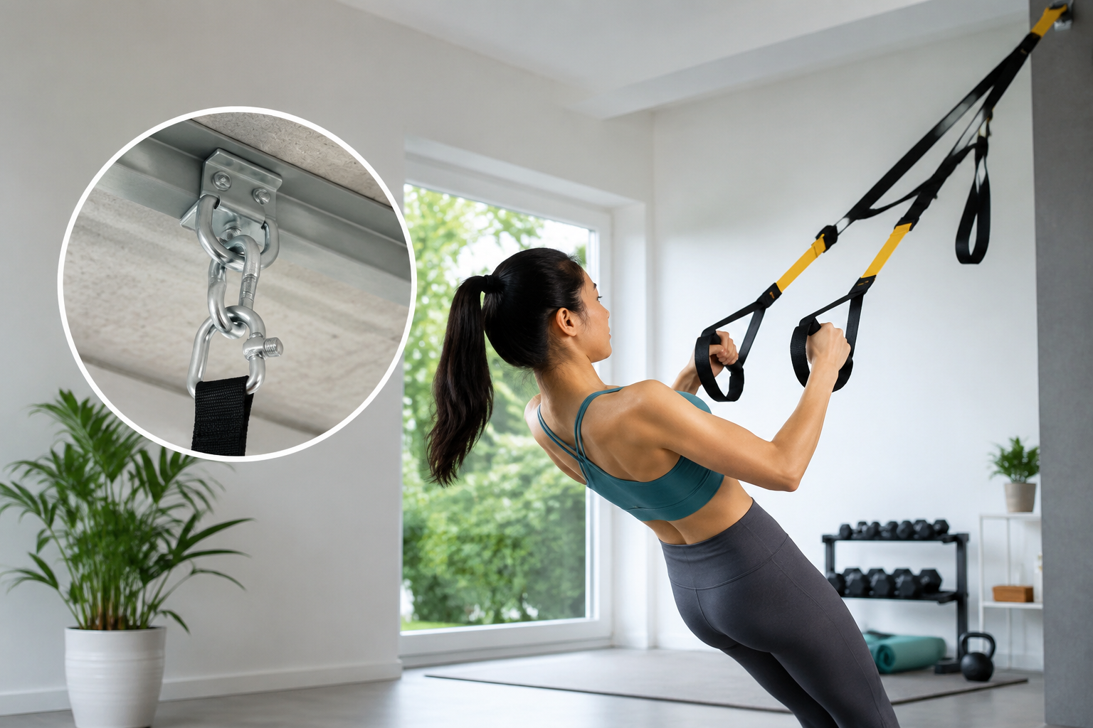 Treo TRX, Dây Kháng Lực Tại Nhà: Vì Sao Cần Ma Ní Omega Chịu Lực Đúng Chuẩn